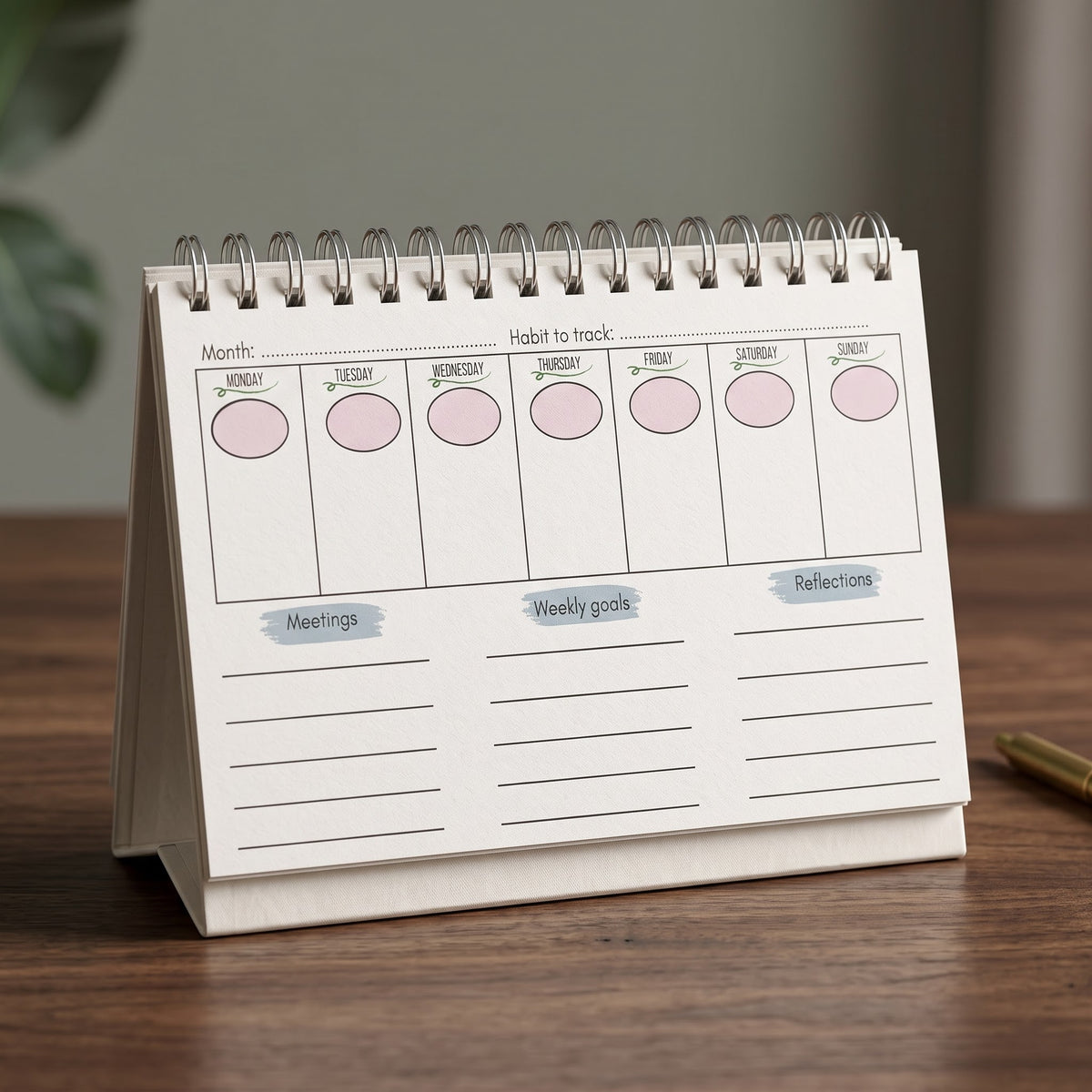 Motivational Easel Flip-up